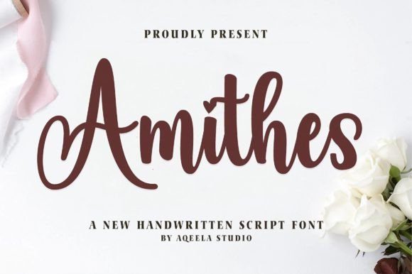 Amithes Font: A Handwritten Typeface for Makers