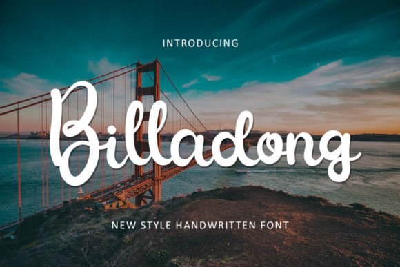 Billadong Font: Elegant Script for Crafters