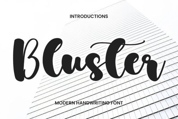 Bluster Typeface: Elevate Your Holiday Campaigns