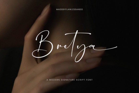 Bretya Font: Elevate Your Brand with Modern Script