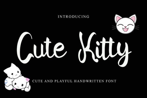 Cute Kitty Font: A Polished Typeface for Small Business Branding