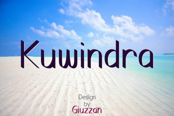 Elevate Your Brand with the Kuwindra Handwritten Font