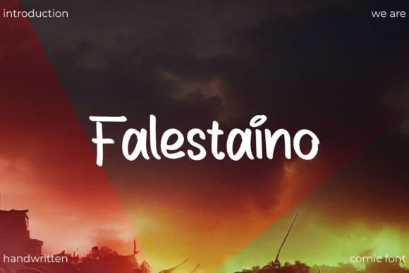 Falestaino: A Handwritten Font for Modern Web Design