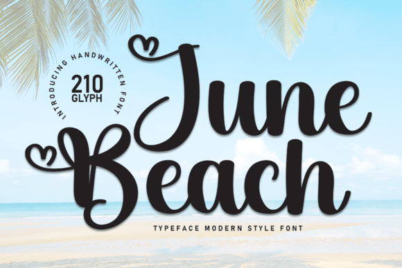 June Beach Font: A Designer's Take on Handwritten Branding