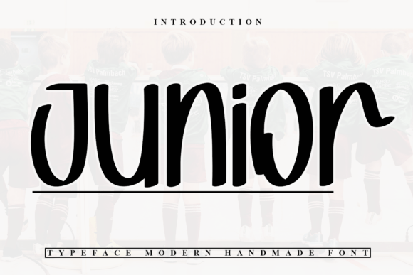 Junior: A Handwritten Font for Authentic Branding