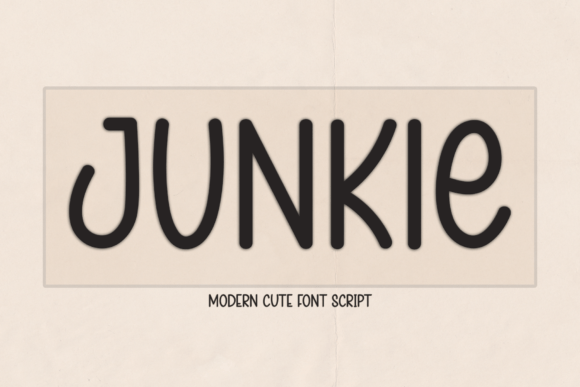 Junkie: A Handwritten Font for Authentic Brand Identity
