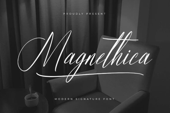 Magnethica: A Handwritten Font for Modern Web Design