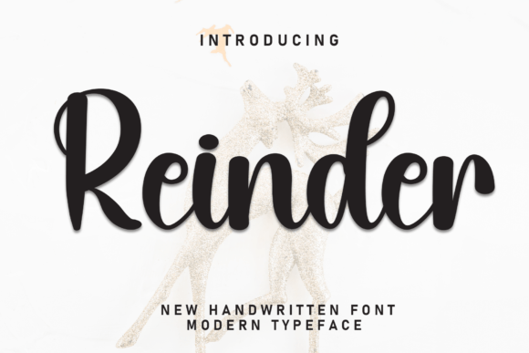 Reinder: The Handwritten Font for Scroll-Stopping Marketing