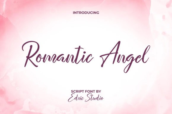 Romantic Angel Font: Elevate Your Small Business Branding
