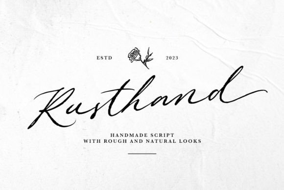 Rusthand Font Review: Elevating Small Business Branding