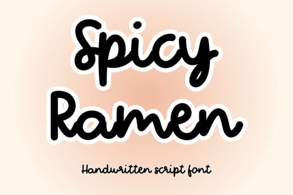 Spicy Ramen Font: A Marketer's Secret for Bold Campaigns