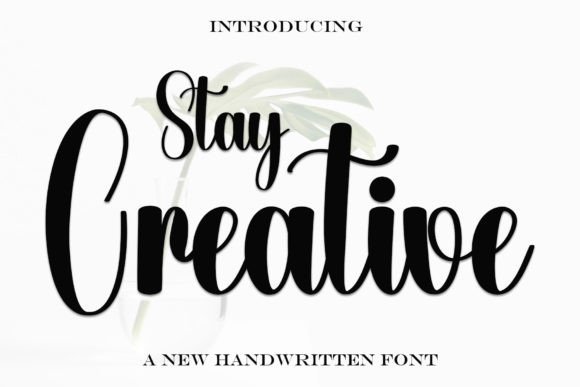 Stay Creative: The Perfect Handwritten Font for Crafters
