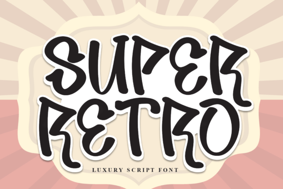 Super Retro: A Handwritten Typeface for Modern Editorial Design