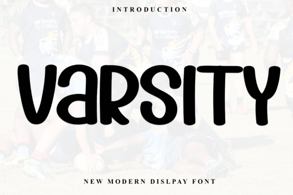 Varsity Typeface: Festive Typography for Web Design