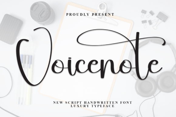 Voicenote: The Handwritten Font That Elevates Campaign Visuals